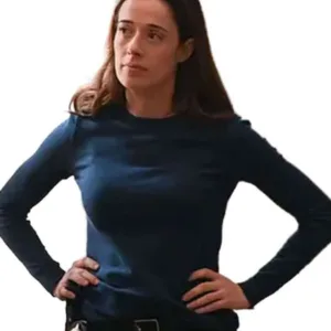 Chicago P D Marina Squerciati Blue Sweatshirt