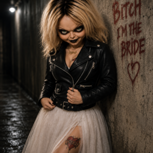 Evil Bride Tiffany Halloween Costume Jacket