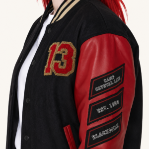halloween friday the 13th varsity jacket