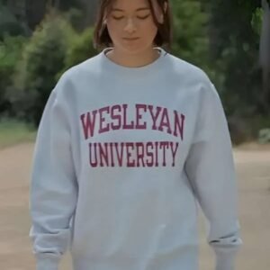 Alice Shrinking Wesleyan University Sweatshirt