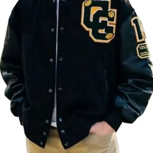 Men Football Letterman Jacket