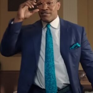 Jamie Foxx The Burial Blue Blazer