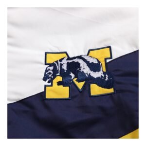 Michigan Wolverines Retro Full-Zip Striped Jacket