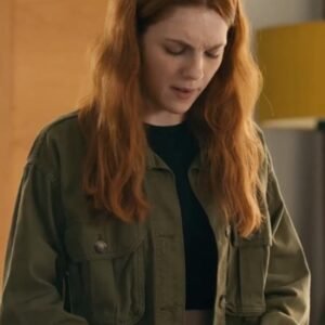 Harriet Manners Green Cropped Jacket