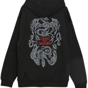 Loose The Dragons Black Pullover Hoodie