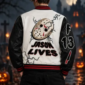 F13 Jason Lives Varsity Jacket