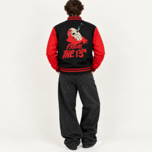 Friday The 13th Varsity Jacket Back