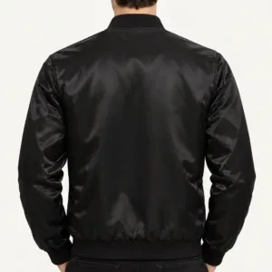 Halloween Scary Pumpkin Black Jacket Back