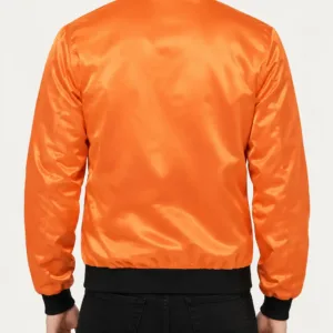 Halloween Scary Pumpkin Orange Jacket Back