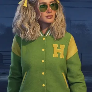 Lynda Van Der Klok Letterman Jacket