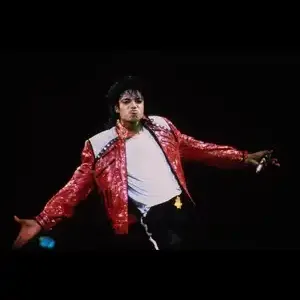 Michael Jackson Red Sequin Jacket