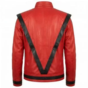 Michael Jackson Red Thriller Jacket Back