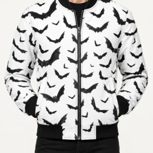 Spooky Black Bats Jacket