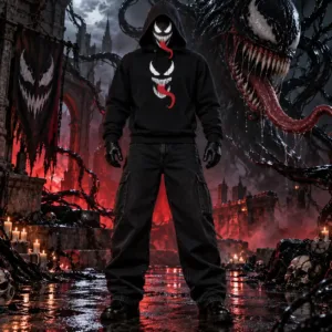 Venom Black Hoodie