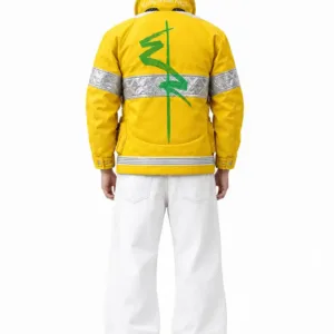 Cyberpunk 2077 Edgerunners David Martinez Yellow Jacket Back