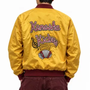 John Candy Kenosha Kickers Yellow Jacket