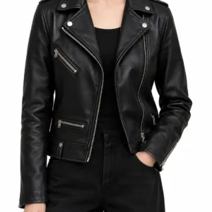 Skeleton Til Death Black Jacket front