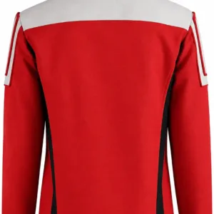 Sonic the Hedgehog Jim Carrey Red Jacket Back